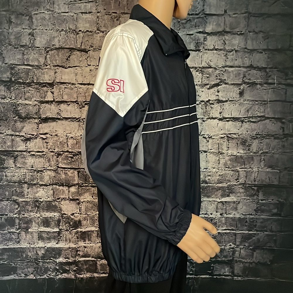 Men’s NFL Denver Broncos Sports Illustrated Zip-Up Windbreaker Size L - Picture 5 of 13